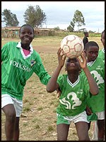 Soccer in Kibera